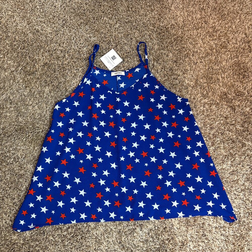 NWT Adora Star Fest Tank